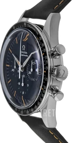 Speedmaster First In Space Blå/Läder Ø39.7 mm