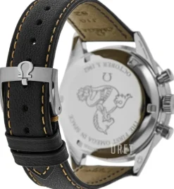 Speedmaster First In Space Blå/Läder Ø39.7 mm