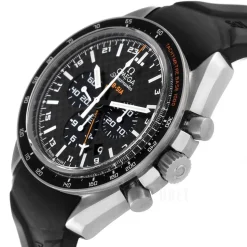 Speedmaster Hb-Sia Co-Axial GMT Chronograph Svart/Titan Ø44.25 mm