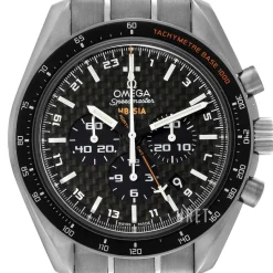 Speedmaster Hb-Sia Co-Axial GMT Chronograph Svart/Titan Ø44.25 mm