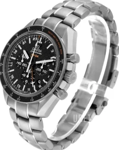 Speedmaster Hb-Sia Co-Axial GMT Chronograph Svart/Titan Ø44.25 mm