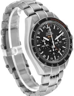 Speedmaster Hb-Sia Co-Axial GMT Chronograph Svart/Titan Ø44.25 mm