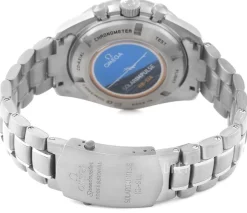 Speedmaster Hb-Sia Co-Axial GMT Chronograph Svart/Titan Ø44.25 mm