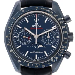 Speedmaster Moonwatch Blå/Läder Ø44.25 mm