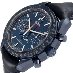 Speedmaster Moonwatch Blå/Läder Ø44.25 mm