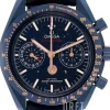 Speedmaster Moonwatch Blå/Läder Ø44.25 mm