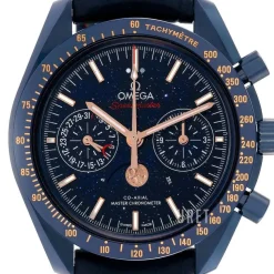 Speedmaster Moonwatch Blå/Läder Ø44.25 mm