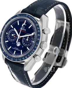 Speedmaster Moonwatch Blå/Läder Ø44.25 mm