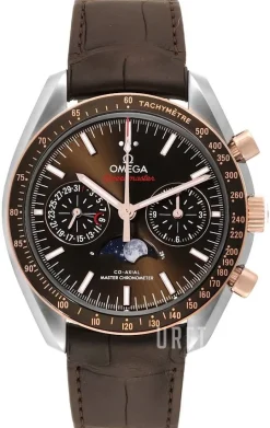 Speedmaster Moonwatch Brun/Läder Ø44.25 mm