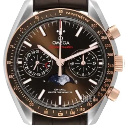 Speedmaster Moonwatch Brun/Läder Ø44.25 mm