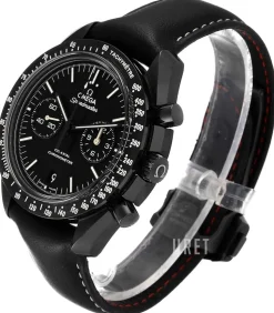 Speedmaster Moonwatch Co-Axial Chronograph 44.25mm Svart/Läder Ø44.25 mm