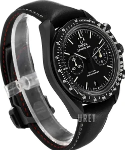 Speedmaster Moonwatch Co-Axial Chronograph 44.25mm Svart/Läder Ø44.25 mm