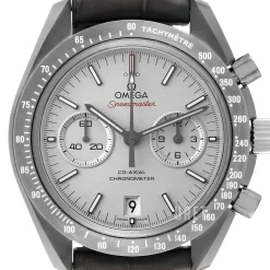 Speedmaster Moonwatch Co-Axial Chronograph 44.25mm Silverfärgad/Läder Ø44.25 mm