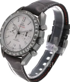 Speedmaster Moonwatch Co-Axial Chronograph 44.25mm Silverfärgad/Läder Ø44.25 mm