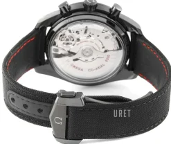 Speedmaster Moonwatch Co-Axial Chronograph 44.25mm Svart/Läder Ø44.25 mm