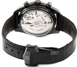 Speedmaster Moonwatch Co-Axial Chronograph 44.25mm Grå/Läder Ø44.25 mm