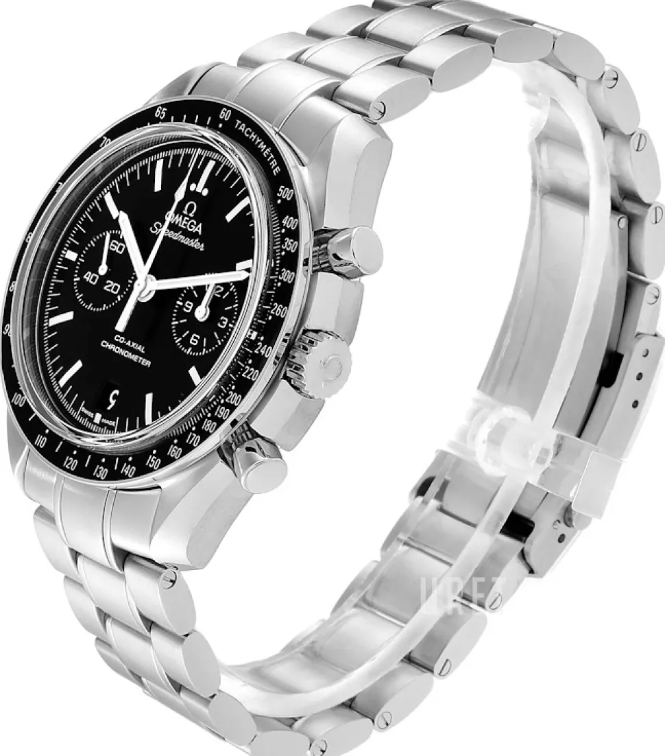 Speedmaster Moonwatch Co-Axial Chronograph 44.25mm Svart/Stål Ø44.25 mm