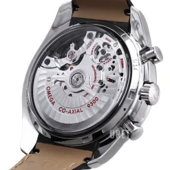 Speedmaster Moonwatch Co-Axial Chronograph 44.25mm Svart/Läder Ø44.25 mm