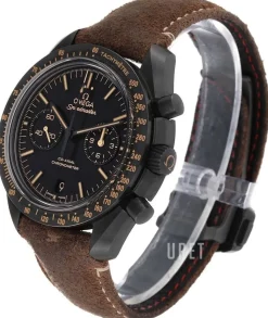Speedmaster Moonwatch Co-Axial Chronograph 44.25mm Svart/Läder Ø44.25 mm