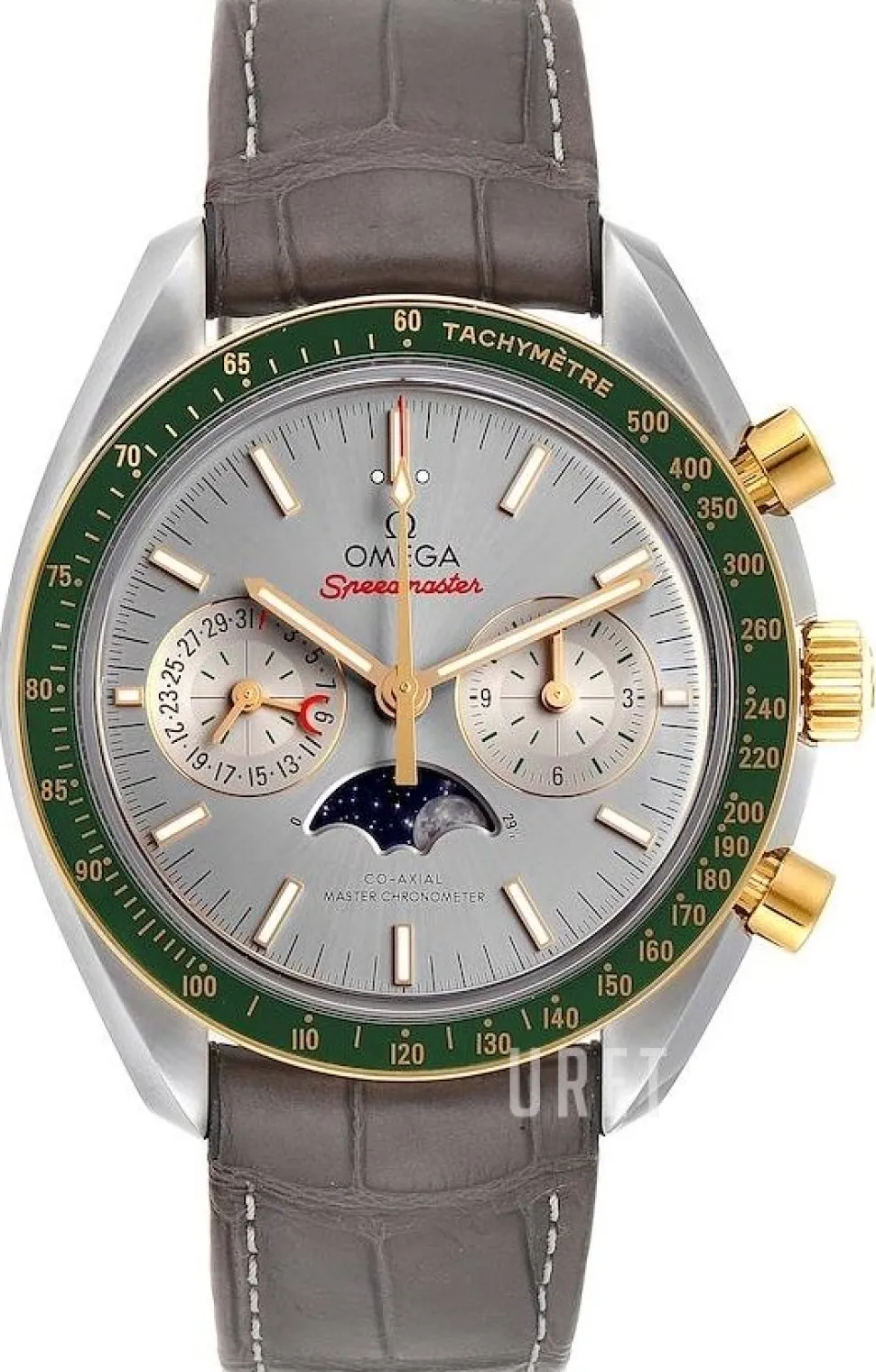 Speedmaster Moonwatch Grå/Läder Ø44.25 mm