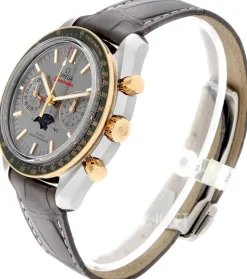 Speedmaster Moonwatch Grå/Läder Ø44.25 mm