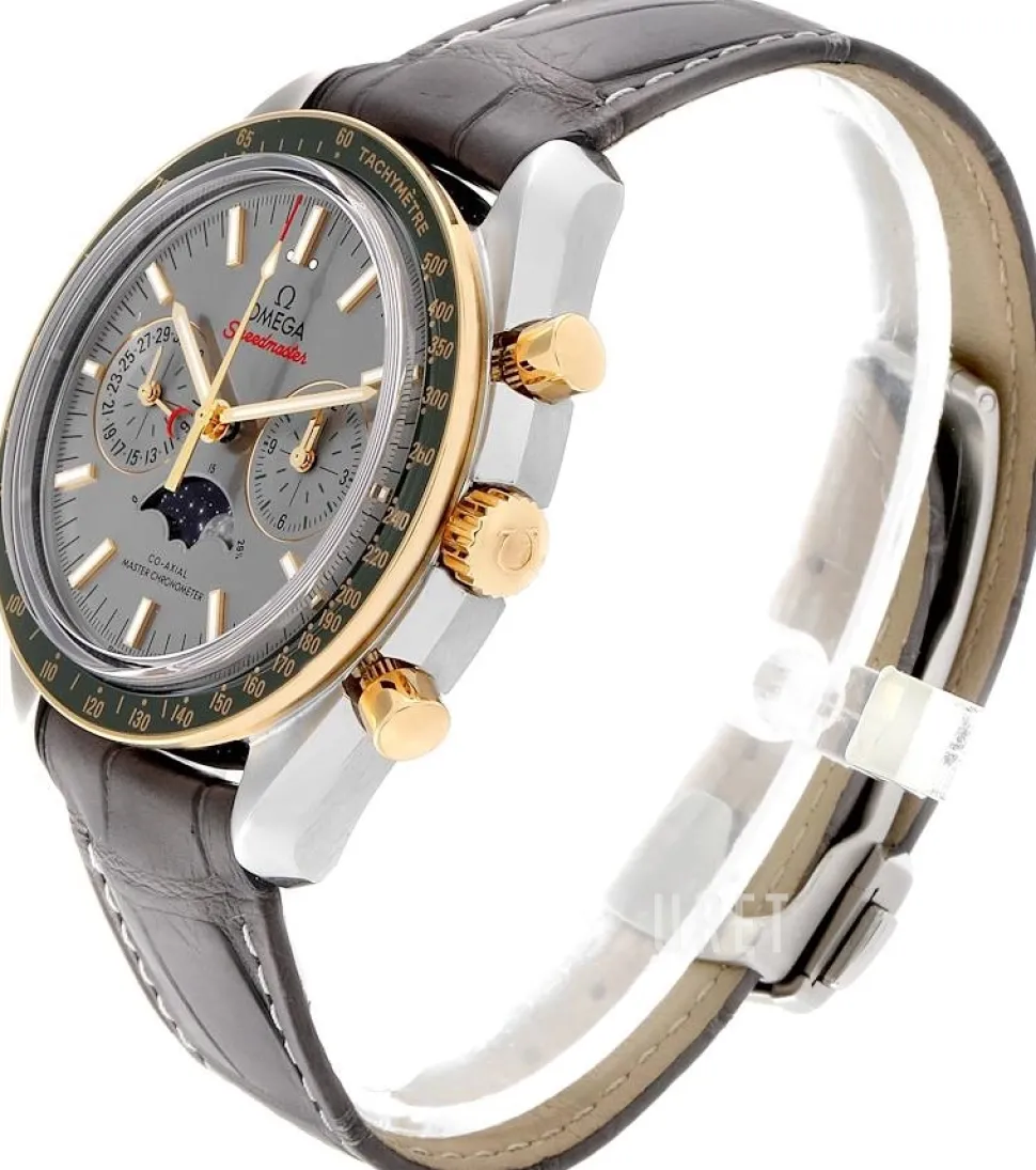 Speedmaster Moonwatch Grå/Läder Ø44.25 mm