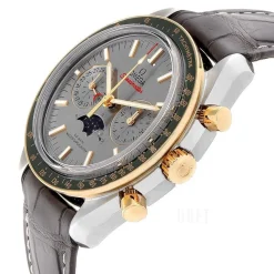 Speedmaster Moonwatch Grå/Läder Ø44.25 mm