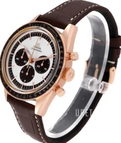 Speedmaster Moonwatch Numbered Edition 39.7mm Silverfärgad/Läder Ø39.7 mm