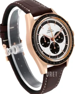 Speedmaster Moonwatch Numbered Edition 39.7mm Silverfärgad/Läder Ø39.7 mm