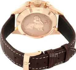 Speedmaster Moonwatch Numbered Edition 39.7mm Silverfärgad/Läder Ø39.7 mm