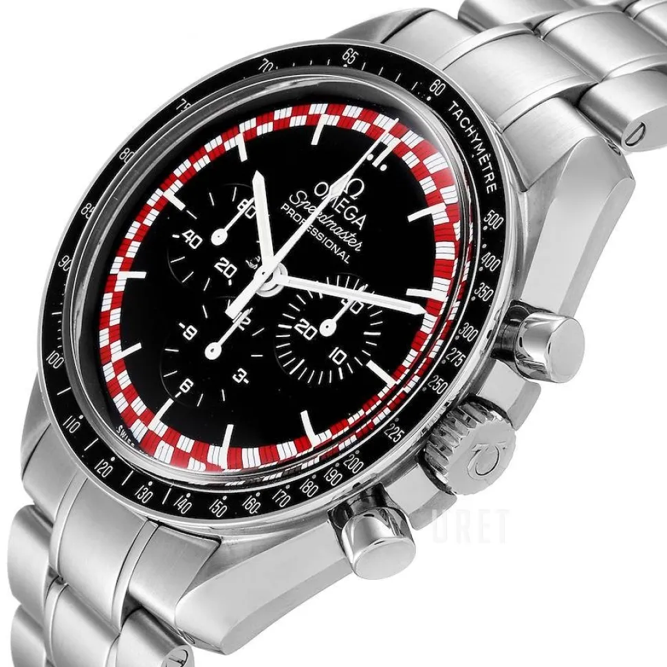 Speedmaster Moonwatch Professional 42mm Tintin Svart/Stål Ø42 mm