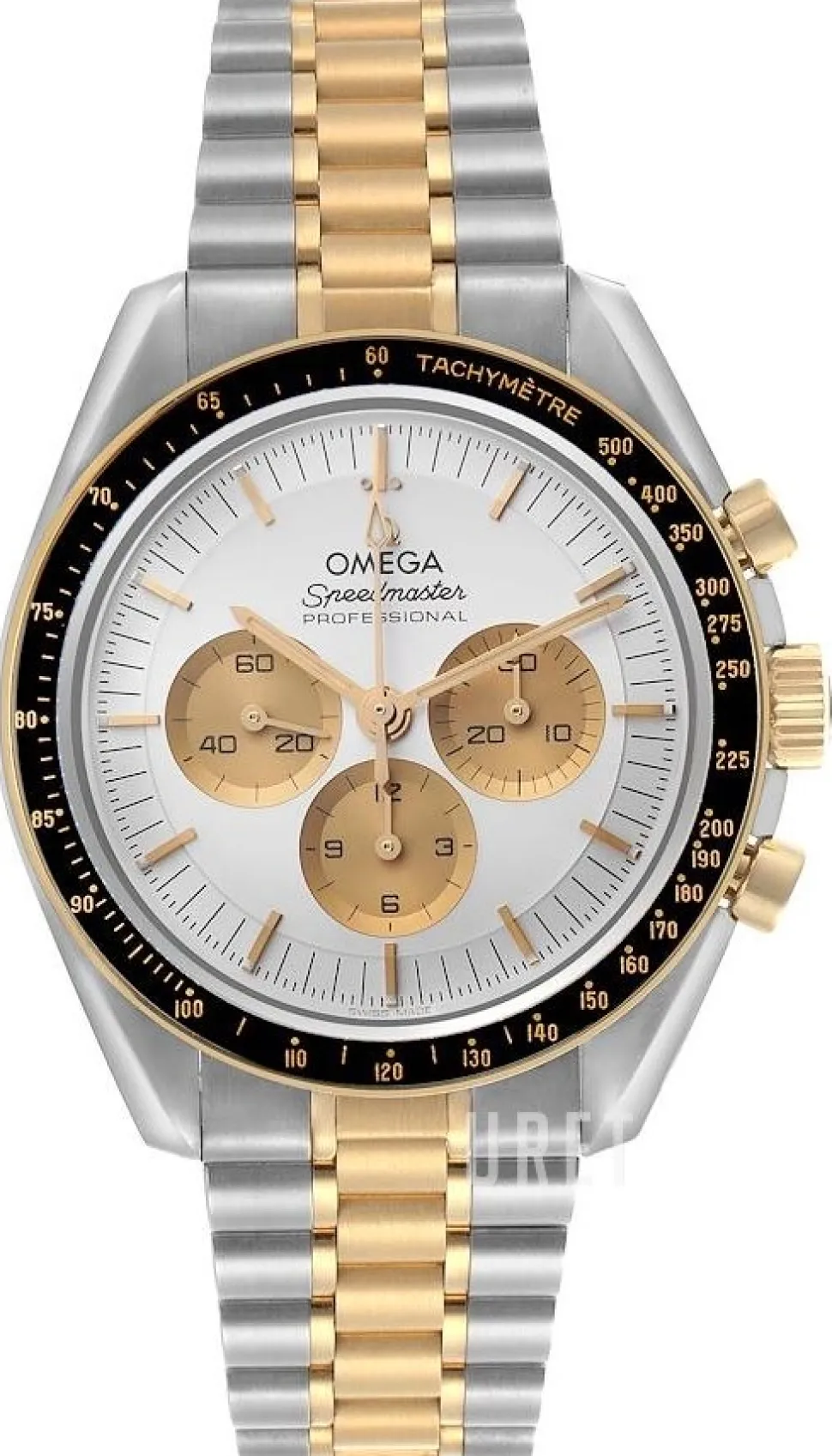 Speedmaster Moonwatch Professional 42Mm Silverfärgad/Gulguldtonat stål Ø42 mm