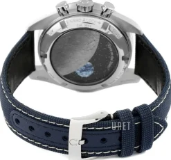 Speedmaster Moonwatch Professional 42Mm Snoopy Silverfärgad/Läder Ø42 mm