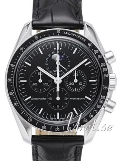 Speedmaster Moonwatch Professional 42mm Svart/Läder Ø42 mm