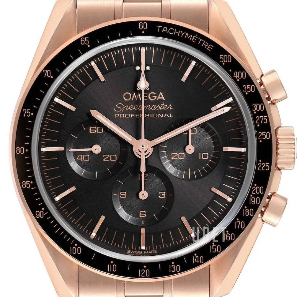 Speedmaster Moonwatch Professional 42Mm Svart/18 karat roséguld Ø42 mm