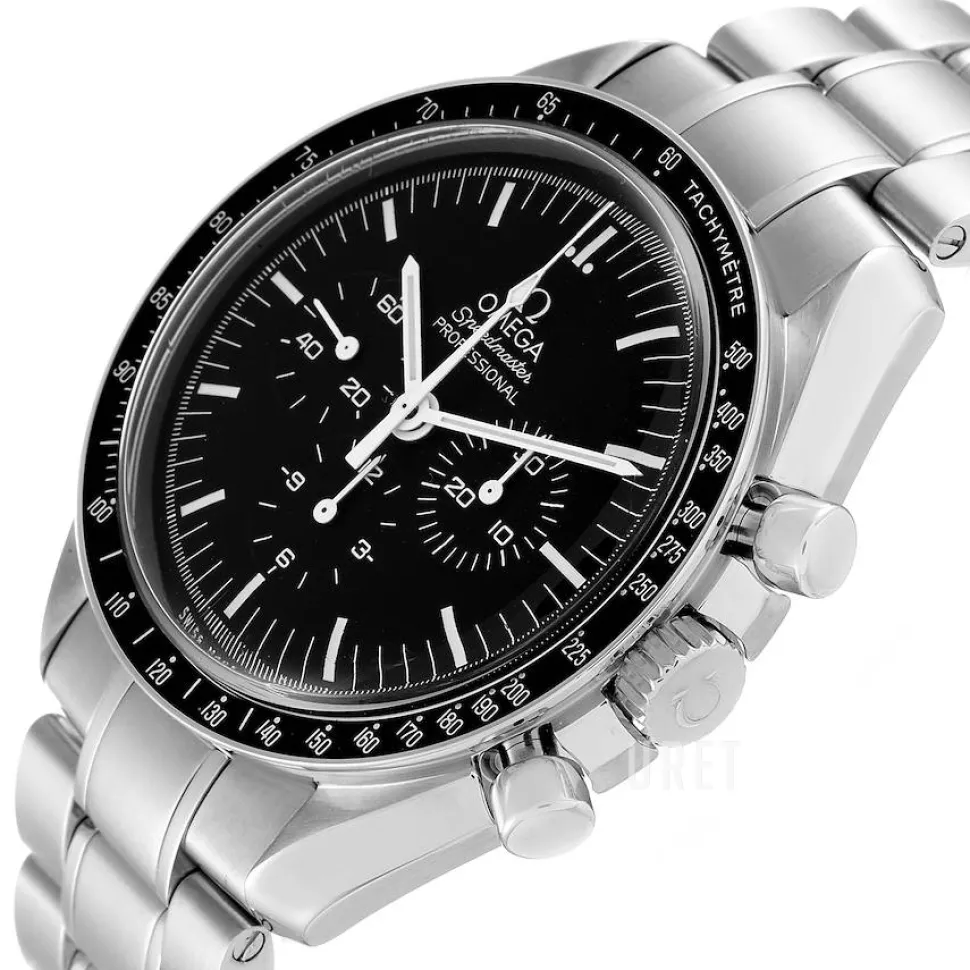 Speedmaster Moonwatch Professional 42mm Moonwatch Svart/Stål Ø42 mm