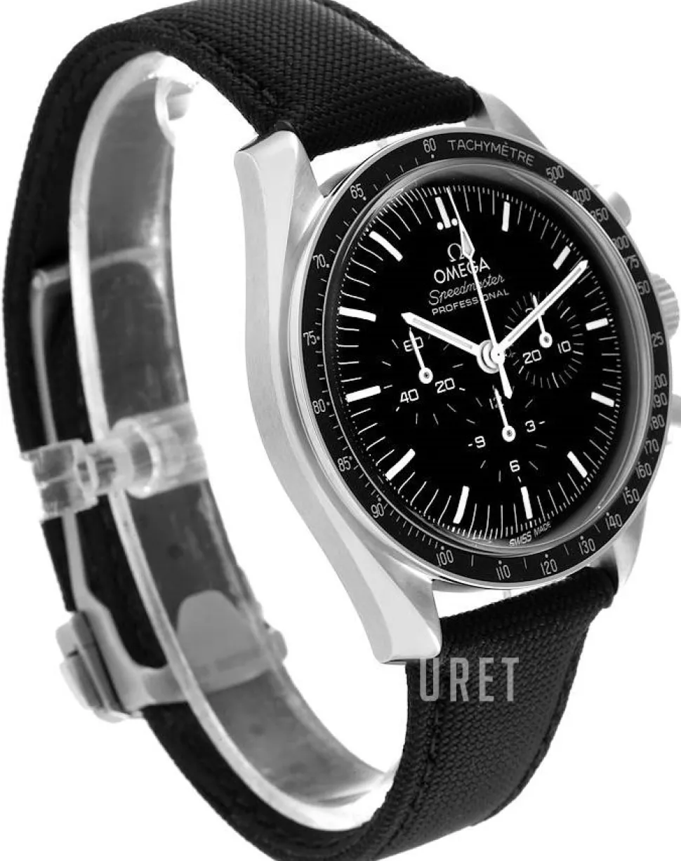 Speedmaster Moonwatch Professional 42mm Svart/Textil Ø42 mm