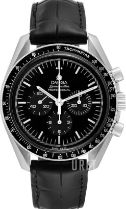 Speedmaster Moonwatch Professional 42mm Svart/Läder Ø42 mm