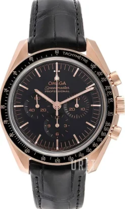 Speedmaster Moonwatch Professional 42Mm Svart/Läder Ø42 mm