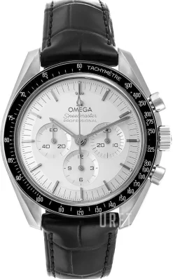 Speedmaster Moonwatch Professional 42Mm Silverfärgad/Läder Ø42 mm