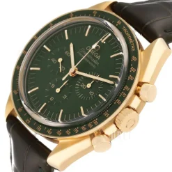 Speedmaster Moonwatch Professional 42Mm Grön/Läder Ø42 mm