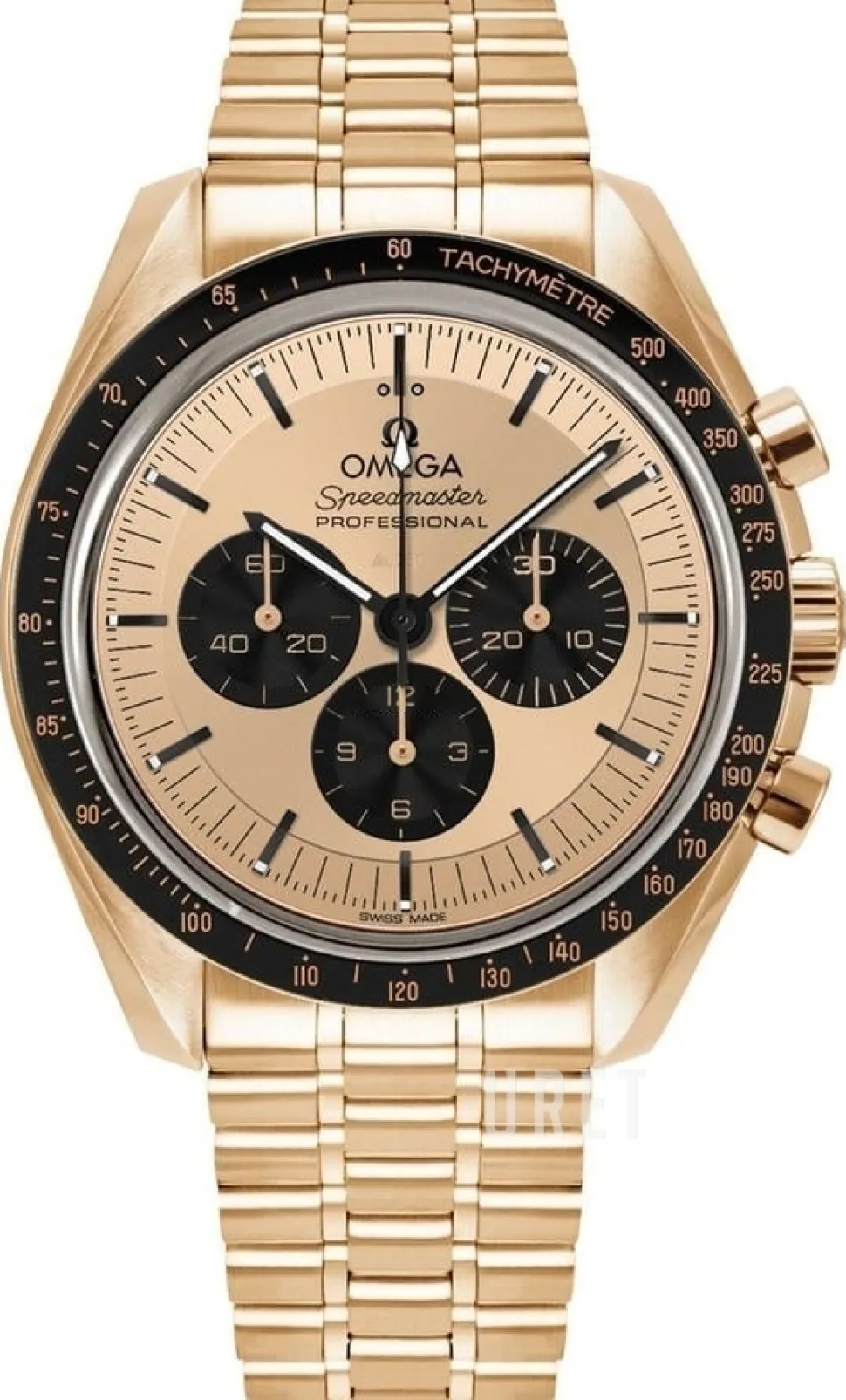 Speedmaster Moonwatch Professional 42Mm Roséguldstonad/18 karat gult guld Ø42 mm