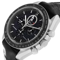 Speedmaster Moonwatch Professional Moonphase 44.25mm Svart/Läder Ø44.25 mm