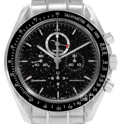 Speedmaster Moonwatch Professional Moonphase 44.25mm Svart/Stål Ø44.25 mm