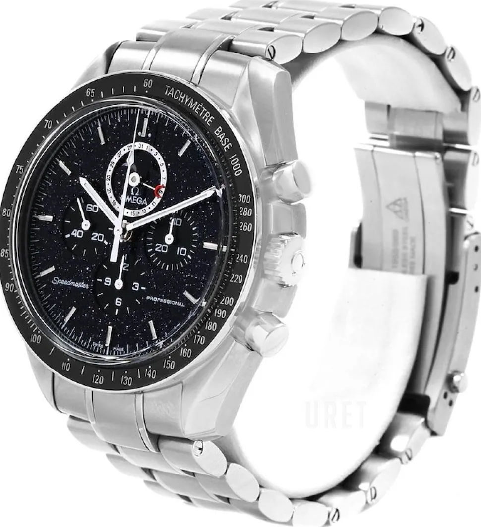 Speedmaster Moonwatch Professional Moonphase 44.25mm Svart/Stål Ø44.25 mm