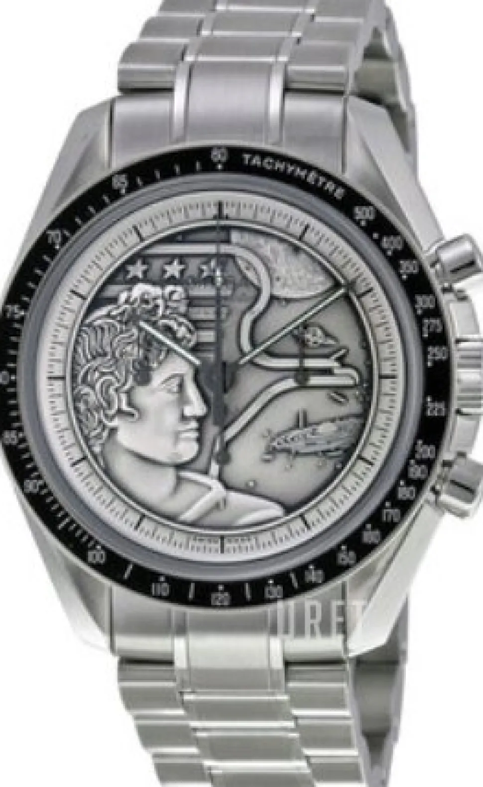 Speedmaster Moonwatch Silverfärgad/Stål Ø42 mm