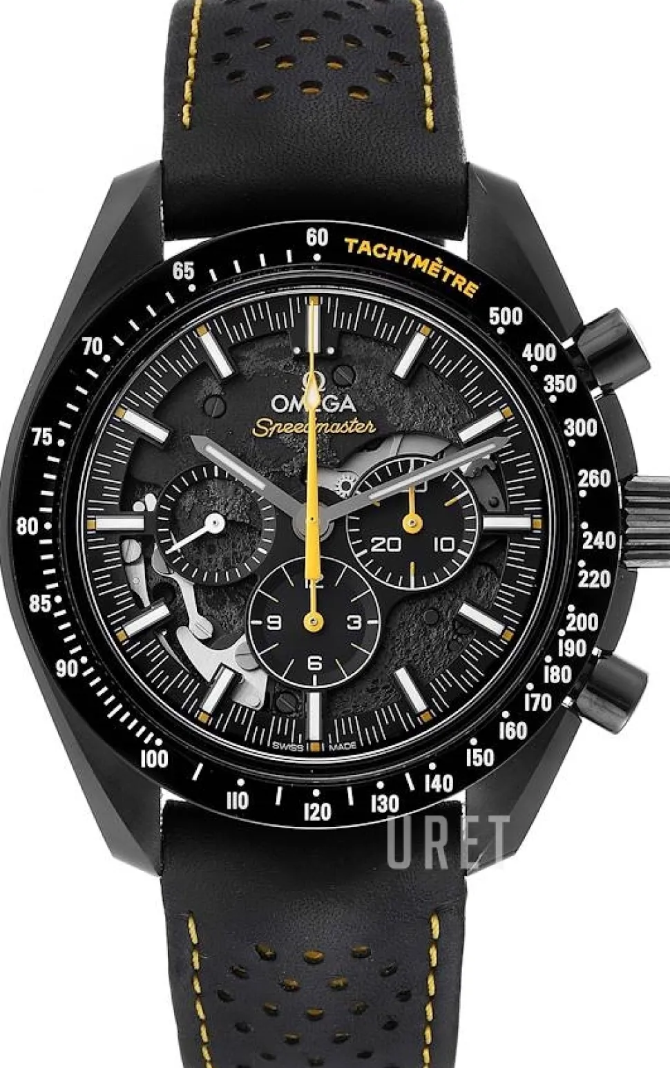 Speedmaster Moonwatch Skelettskuren/Gummi Ø44.25 mm