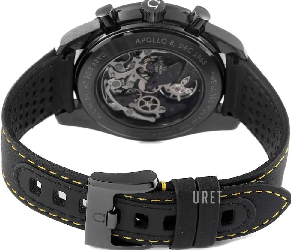 Speedmaster Moonwatch Skelettskuren/Gummi Ø44.25 mm