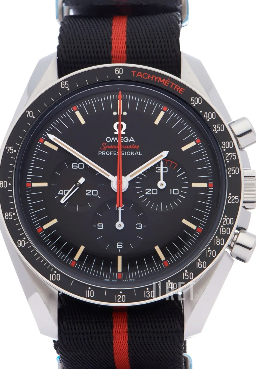 Speedmaster Moonwatch Speedy Tuesday Ultraman Svart/Textil Ø42 mm