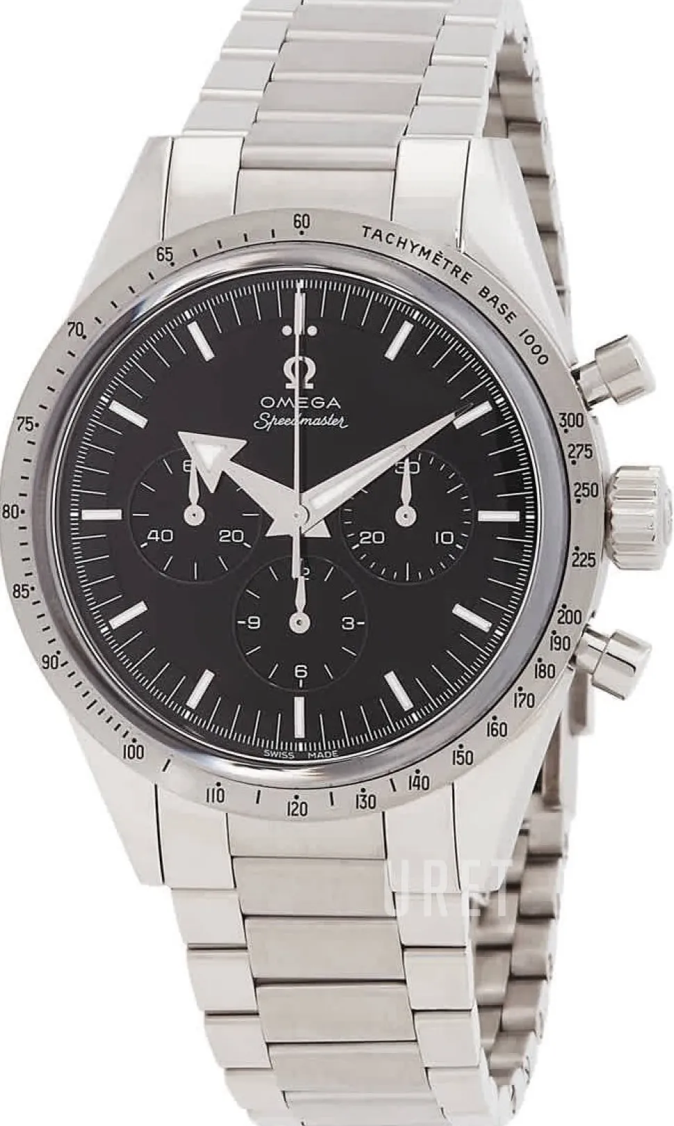 Speedmaster Moonwatch Svart/18 karat vitt guld Ø38.6 mm